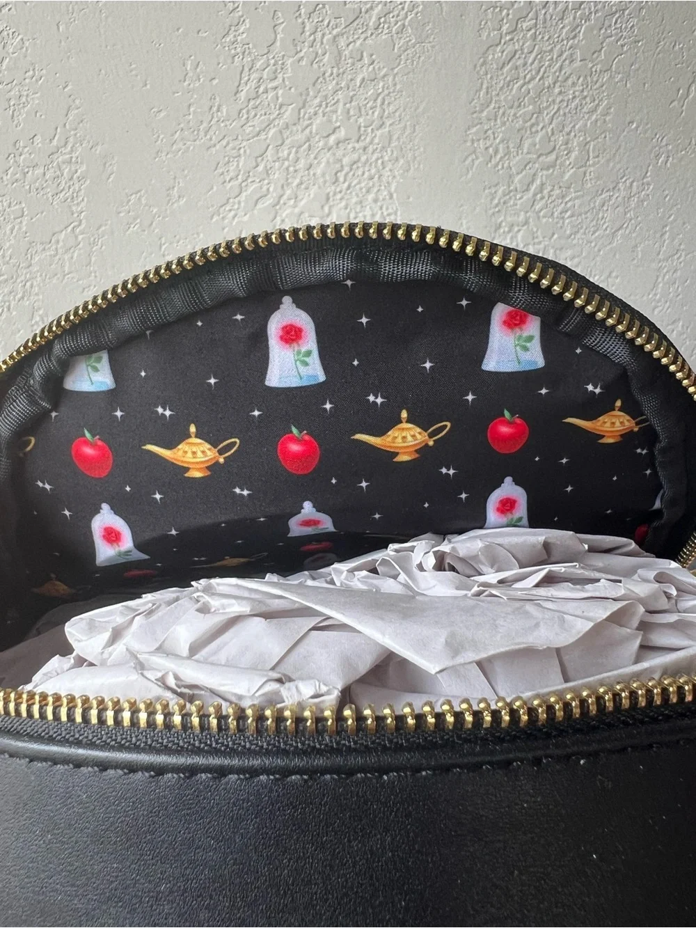 Loungefly Disney Princess & Villians Scene Three Zip Mini Backpack NWT Exclusive